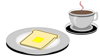 Breakfast Toast clipart