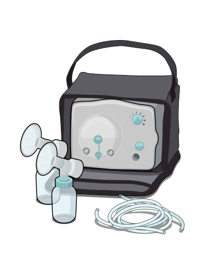 Breast Pump clipart
