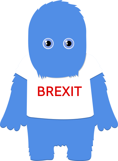 Brexit Monster clipart