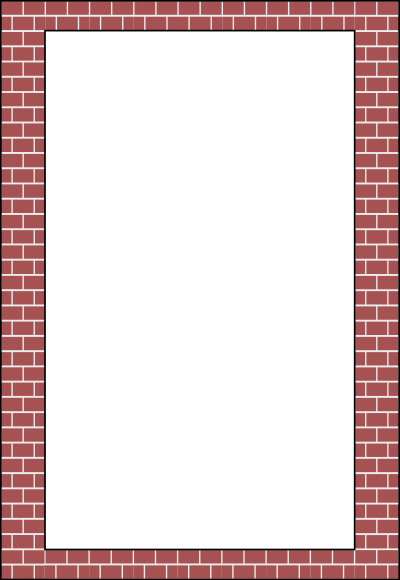Brick Border clipart