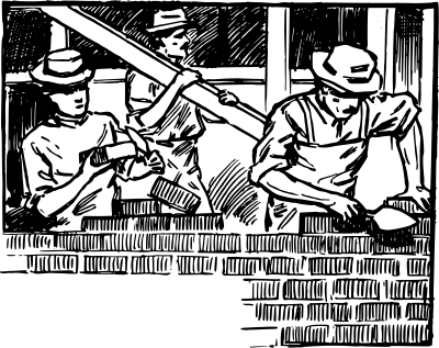 Brick Layers clipart