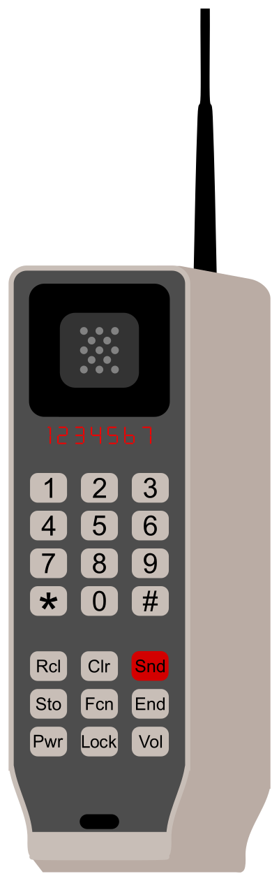 Brick Phone clipart