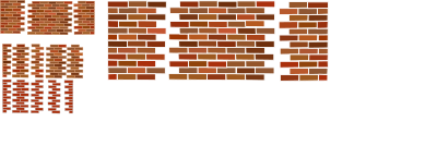 Brick walls clipart