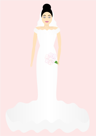 Bride clipart