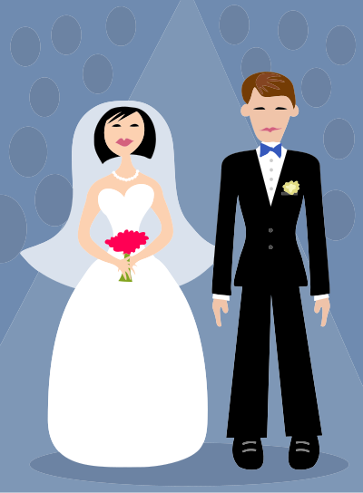 Bride And Groom clipart