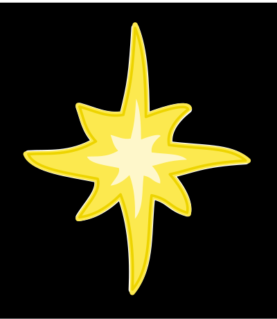 Bright Star clipart