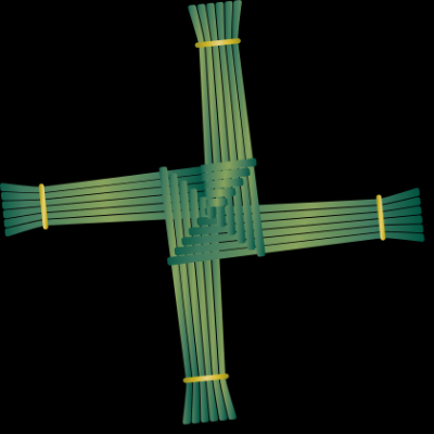 Brigids Cross clipart
