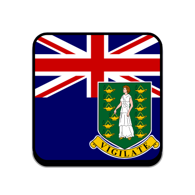 British Virgin Islands - vg clipart