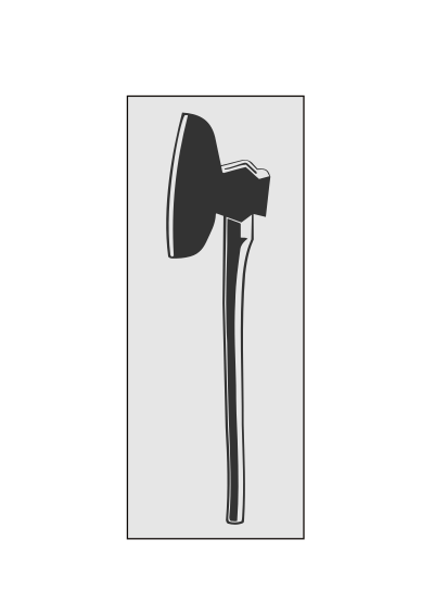 Broadaxe 2 clipart