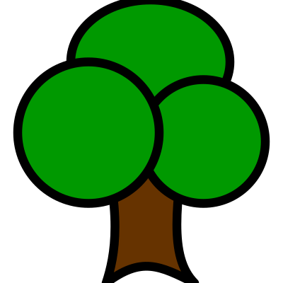 Broadleaf tree clipart