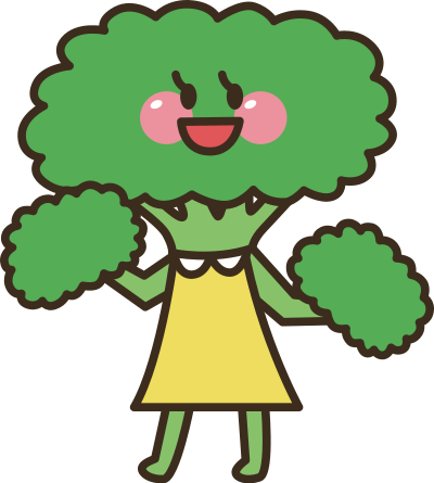 Broccoli Head clipart