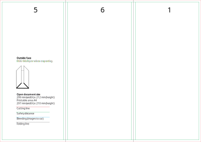 Brochure a4 u blending clipart