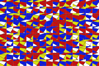 Broken Mondrian Pattern 2 clipart