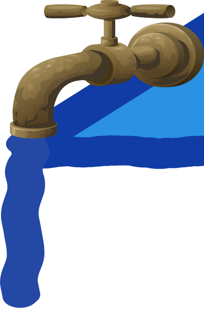 Bronze Faucet clipart