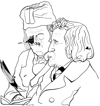Brothers Grimm clipart