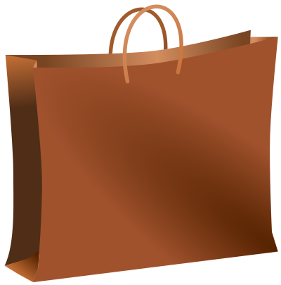 Brown bag clipart
