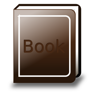 Brown Book clipart