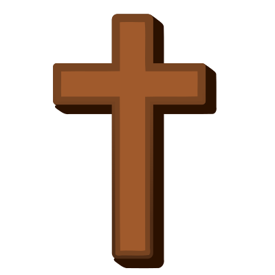 Brown Cross clipart