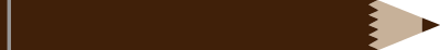 Brown pencil clipart