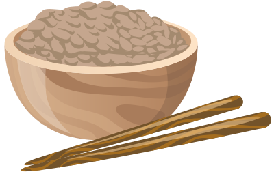 Brown Rice Bowl clipart