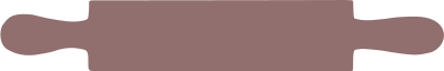 Brown Rolling Pin clipart