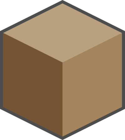 Brown sugar cube clipart