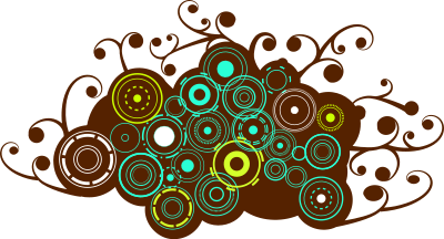 Browncircles clipart