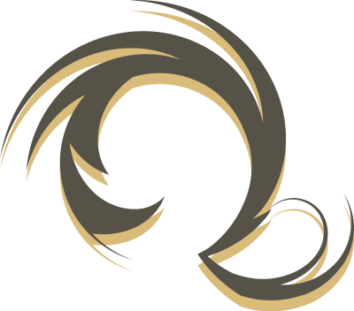 Brownish swirl 3 clipart