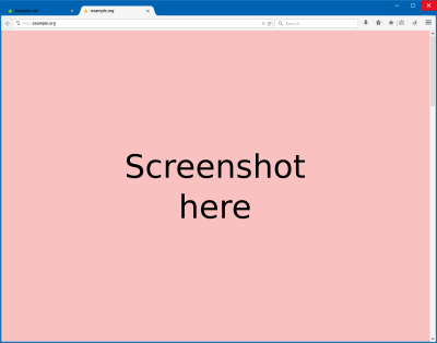 Browser mockup clipart