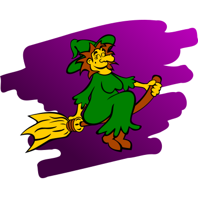 Bruja Verde clipart
