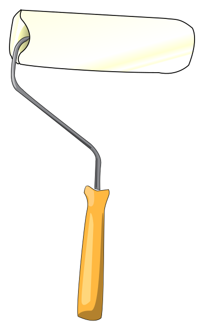 Brush roller costea bogd 01 clipart