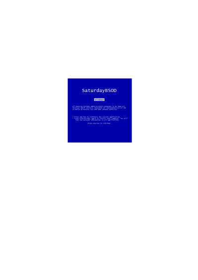 BSOD Kerchief clipart