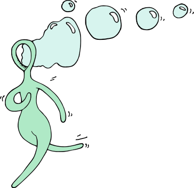 Bubble Ballerina clipart