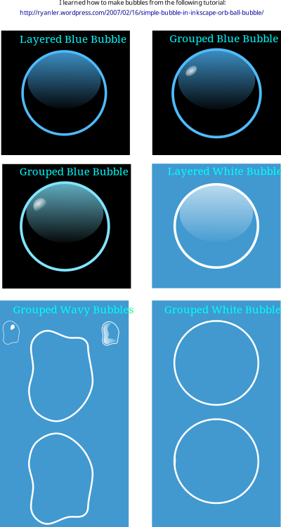 Bubbles clipart