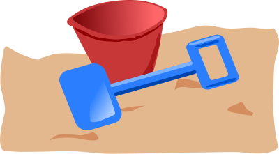 Bucket and spade 2 clipart