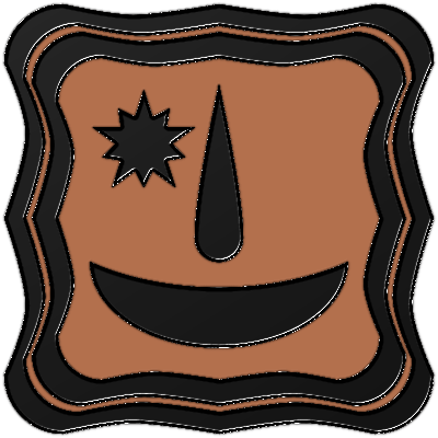 Buckle Face clipart