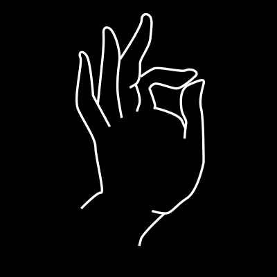 Buddha hand 2 clipart