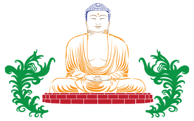 Buddha Line Art clipart