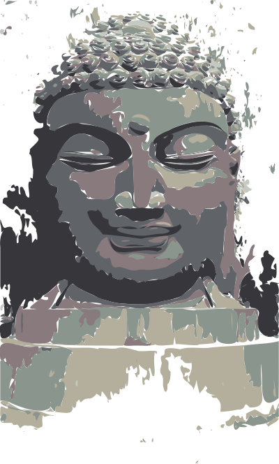 Buddha Remixed clipart