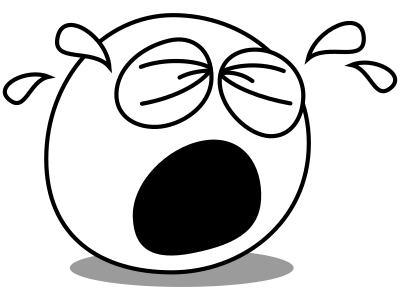 Buddy crying clipart