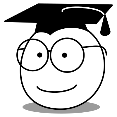 Buddy graduate 1 clipart