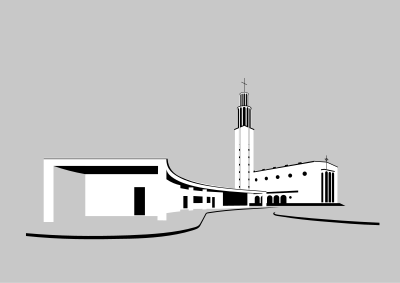 Building schematic clipart