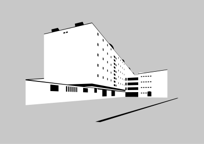 Building schematic 5 clipart