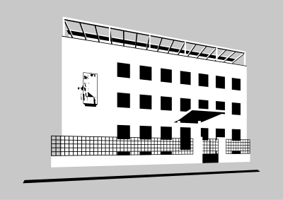 Building schematic 6 clipart