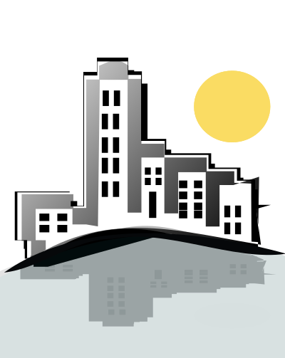 Buildings - Colour Remix clipart