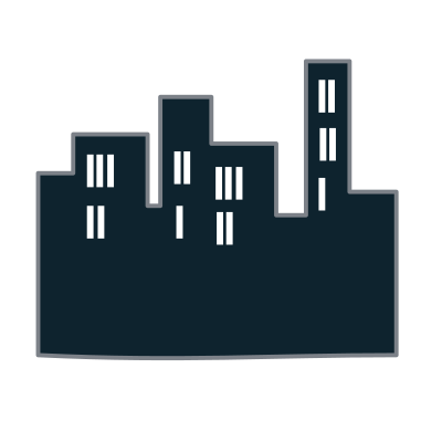 Buildings icon clipart