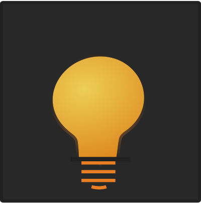 Bulb icon clipart
