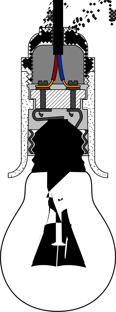 Bulb socet clipart