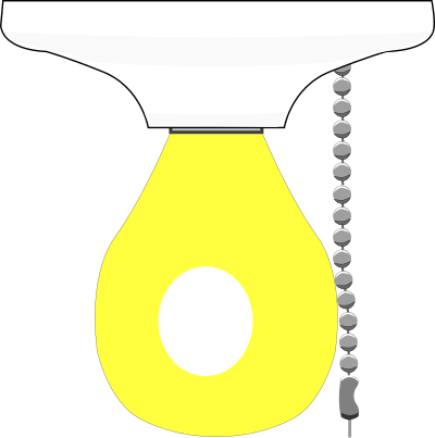 Bulb/Fixture/Chain clipart