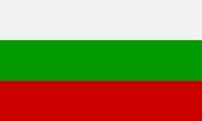 Bulgarian flag linear gradient clipart